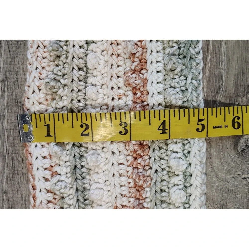 Handmade Crochet Headband Cotton Boho Hippie‎ Nature Solid
